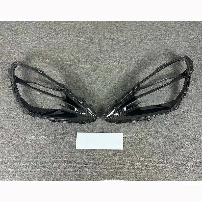 High Quality Dry Carbon Fiber Headlight Covers for  720S Headlights